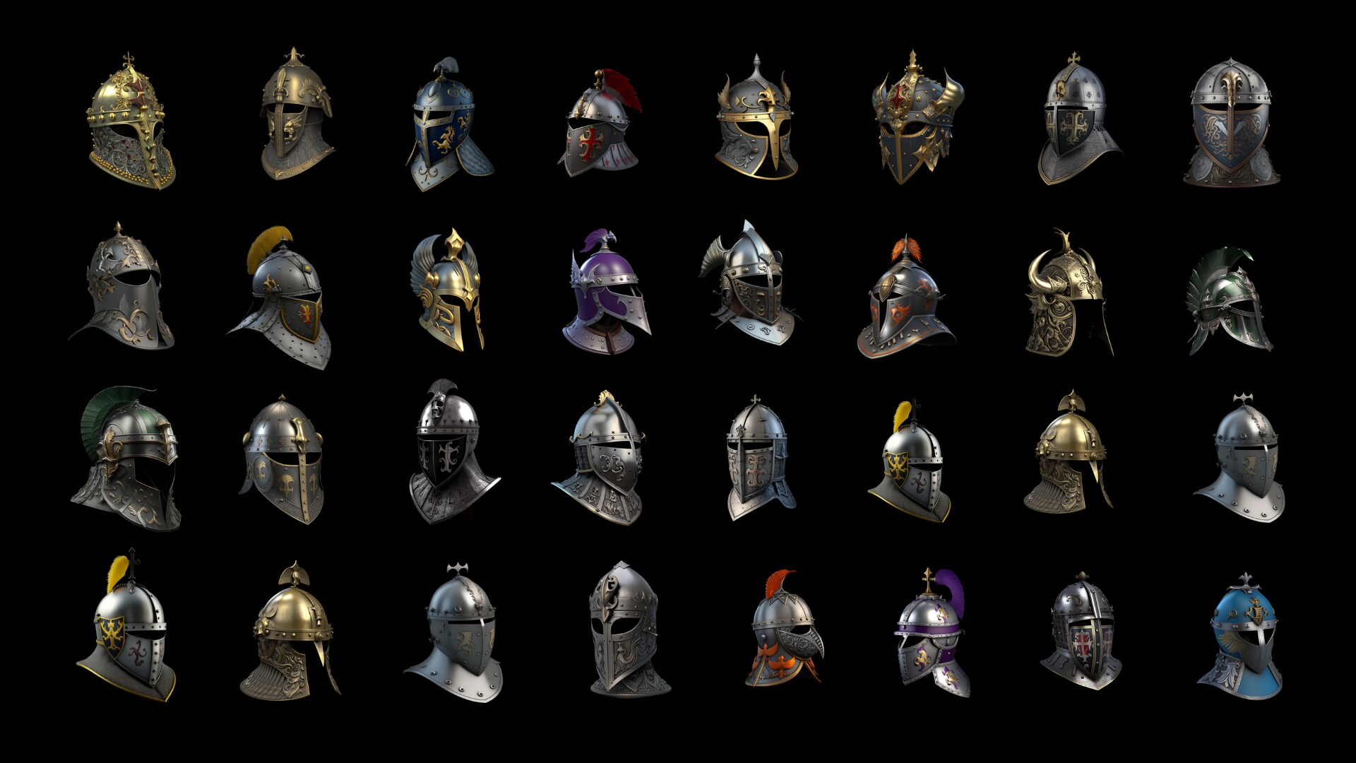 Helmet Icons in 2D Assets UE Marketplace